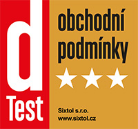 dTest handelsbetingelser - SIXTOL s.r.o., www.sixtol.cz
