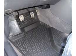 Gummimatter Peugeot Boxer (06-) (kun foran) (3D)
