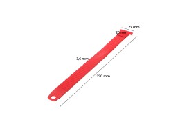 Festestropp for sykkelstativ til tilhengerfeste, 27 cm, rød - reservedel