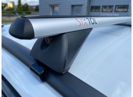 Låsbart aluminium tverrbjelke ROOF RACK IN 1, 120 cm, 90 kg