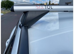 Låsbart aluminium tverrbjelke ROOF RACK IN 1, 120 cm, 90 kg