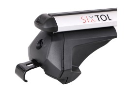 Aluminium tverrbjelke med lås ROOF RACK IN PRO, 120 cm, lastekapasitet 90 kg