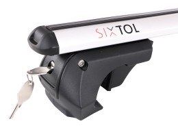 Aluminium tverrbjelke med lås ROOF RACK PRO, 120 cm, lastekapasitet 90 kg
