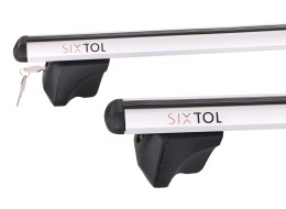 Aluminium tverrbjelke med lås ROOF RACK FIX PRO, 120 cm, lastekapasitet 90 kg