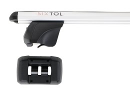 Aluminium tverrbjelke med lås ROOF RACK FIX PRO, 120 cm, lastekapasitet 90 kg