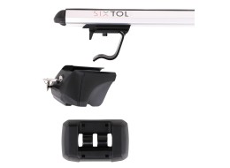Aluminium tverrbjelke med lås ROOF RACK FIX PRO, 120 cm, lastekapasitet 90 kg