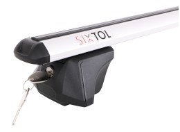 Aluminium tverrbjelke med lås ROOF RACK FIX PRO, 120 cm, lastekapasitet 90 kg