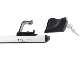 Aluminium tverrbjelke med lås ROOF RACK FIX PRO, 120 cm, lastekapasitet 90 kg