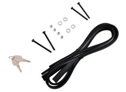 Aluminium tverrbjelke med lås ROOF RACK FIX PRO, 120 cm, lastekapasitet 90 kg