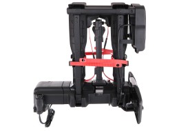 Sykkelstativ for tilhengerfeste E-BIKE 2 PREMIUM - 2 elsykler, lastekapasitet 60 kg, sammenleggbart