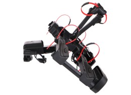 Sykkelstativ for tilhengerfeste E-BIKE 2 PREMIUM - 2 elsykler, lastekapasitet 60 kg, sammenleggbart