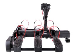 Sykkelstativ for tilhengerfeste E-BIKE 3 PREMIUM - 3 elsykler, lastekapasitet 60 kg, sammenleggbart
