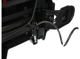 Sykkelstativ for tilhengerfeste E-BIKE 3 PREMIUM - 3 elsykler, lastekapasitet 60 kg, sammenleggbart