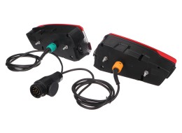 Sett med lamper med kabel og 13-pins plugg for sykkelstativ E-BIKE PRO - reservedel
