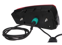 Sett med lamper med kabel og 13-pins plugg for sykkelstativ E-BIKE PRO - reservedel