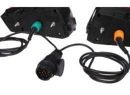 Sett med lamper med kabel og 13-pins plugg for sykkelstativ E-BIKE PRO - reservedel