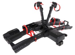 Sykkelstativ for tilhengerfeste E-BIKE 2 PRO - 2 elsykler, lastekapasitet 60 kg, sammenleggbart