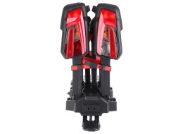 Sykkelstativ for tilhengerfeste E-BIKE 2 PRO - 2 elsykler, lastekapasitet 60 kg, sammenleggbart