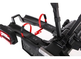 Sykkelstativ for tilhengerfeste E-BIKE 2 PRO - 2 elsykler, lastekapasitet 60 kg, sammenleggbart
