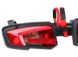 Sykkelstativ for tilhengerfeste E-BIKE 2 PRO - 2 elsykler, lastekapasitet 60 kg, sammenleggbart