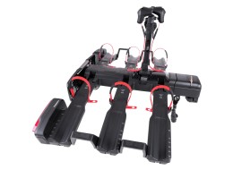 Sykkelstativ for tilhengerfeste E-BIKE 3 PRO - 3 elsykler, lastekapasitet 60 kg, sammenleggbart