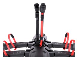 Sykkelstativ for tilhengerfeste E-BIKE 3 PRO - 3 elsykler, lastekapasitet 60 kg, sammenleggbart