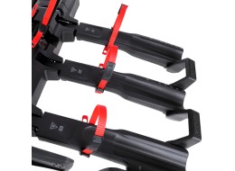 Sykkelstativ for tilhengerfeste E-BIKE 3 PRO - 3 elsykler, lastekapasitet 60 kg, sammenleggbart