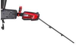 Sykkelstativ for tilhengerfeste E-BIKE 3 PRO - 3 elsykler, lastekapasitet 60 kg, sammenleggbart