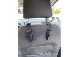 Krok til bil bak nakkestøtten CAR HOOK 2, 2 stk
