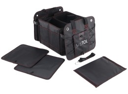 Organiser til bagasjerom CAR COMPACT 19 PRO, 19 rom, sammenleggbar