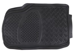 Universelle gummibilmatter CAR MAT UNI SET 2, komplett, 3 stk