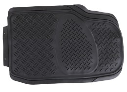 Universelle gummibilmatter CAR MAT UNI SET 2, komplett, 3 stk
