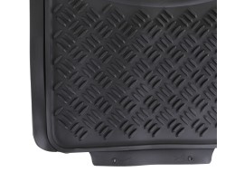 Universelle gummibilmatter CAR MAT UNI SET 2, komplett, 3 stk