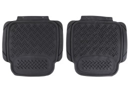 Universelle gummibilmatter CAR MAT UNI SET 3, komplett, 4 stk