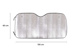 Solskjerm for frontrute CAR SUNSHADE 4, 130 x 60 cm