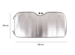 Solskjerm til frontrute CAR SUNSHADE 5, 130 x 60 cm
