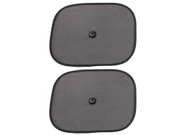 Solskjerm med sugekopp til sidevindu CAR SUNSHADE SET 7, 44 x 36 cm, 2 stk