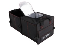 Organiser til bagasjerommet CAR COMPACT 5L THERMO, 5 rom, stor termoveske, sammenleggbar
