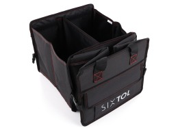 Organiser til bagasjerommet CAR COMPACT 5L THERMO, 5 rom, stor termoveske, sammenleggbar