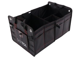 Organiser til bagasjerommet CAR COMPACT 14 PRO, 14 rom, sammenleggbar, med lokk