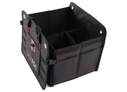 Organiser til bagasjerommet CAR COMPACT 14 PRO, 14 rom, sammenleggbar, med lokk