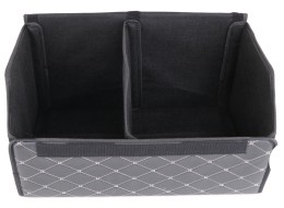 Bagasjeromsorganisator CAR COMPACT ELEGANT L, 2 rom, sammenleggbar, med lokk