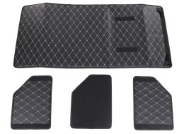 Bagasjeromsorganisator CAR COMPACT ELEGANT L, 2 rom, sammenleggbar, med lokk