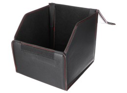 Bagasjeromsorganisator CAR COMPACT LEATHER S, 1 rom, sammenleggbar, med lokk