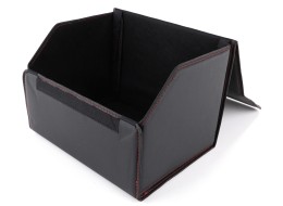 Bagasjeromsorganisator CAR COMPACT LEATHER M, 1 rom, sammenleggbar, med lokk