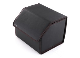 Bagasjeromsorganisator CAR COMPACT LEATHER M, 1 rom, sammenleggbar, med lokk