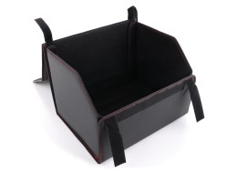 Bagasjeromsorganisator CAR COMPACT LEATHER M, 1 rom, sammenleggbar, med lokk