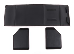 Bagasjeromsorganisator CAR COMPACT LEATHER M, 1 rom, sammenleggbar, med lokk