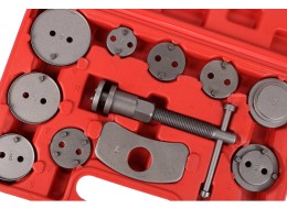 Verktøy for innpressing av bremsepistoner MECHANIC BRAKE SET 12, sett 12 stk