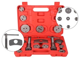 Verktøy for innpressing av bremsepistoner MECHANIC BRAKE SET 18, sett 18 stk